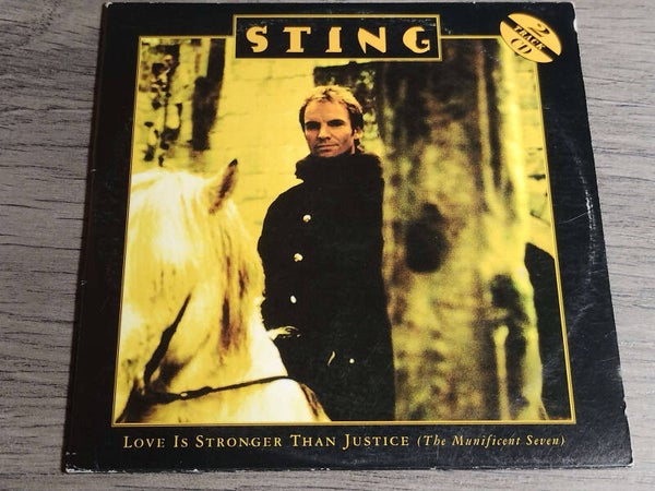 Sting - Love Is Stronger Than Justice (CD Single)