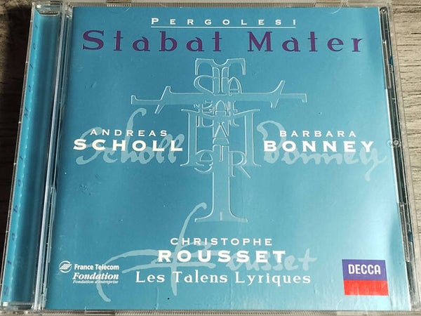 Andreas Scholl, Barbara Bonney, Christophe Rousset - Pergolesi (Stabat Mater)
