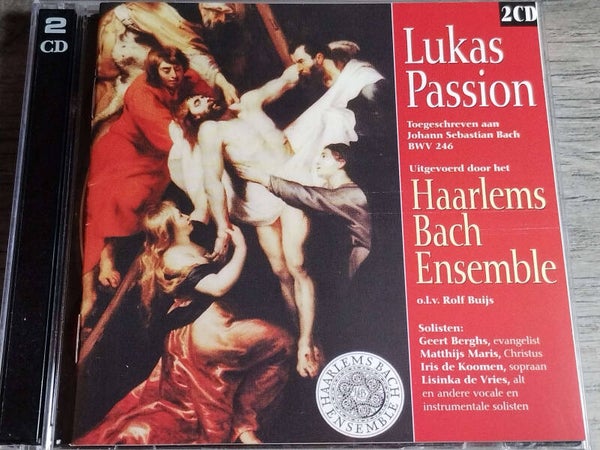 Haarlems Bach Ensemble - Lukas Passion (2CD)