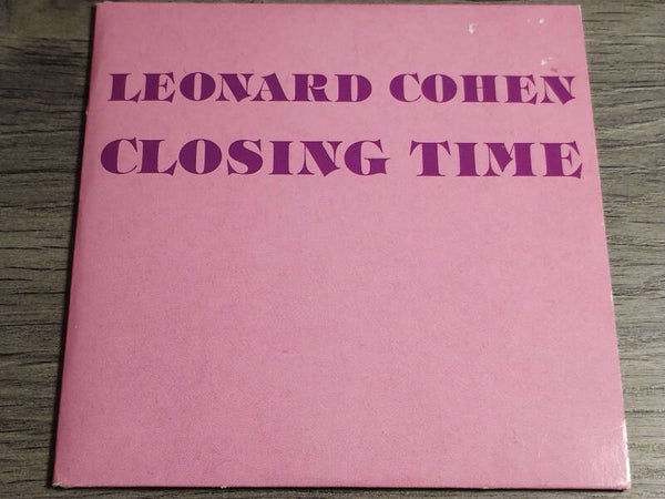 Leonard Cohen - Closing Time (Promo CD Single)