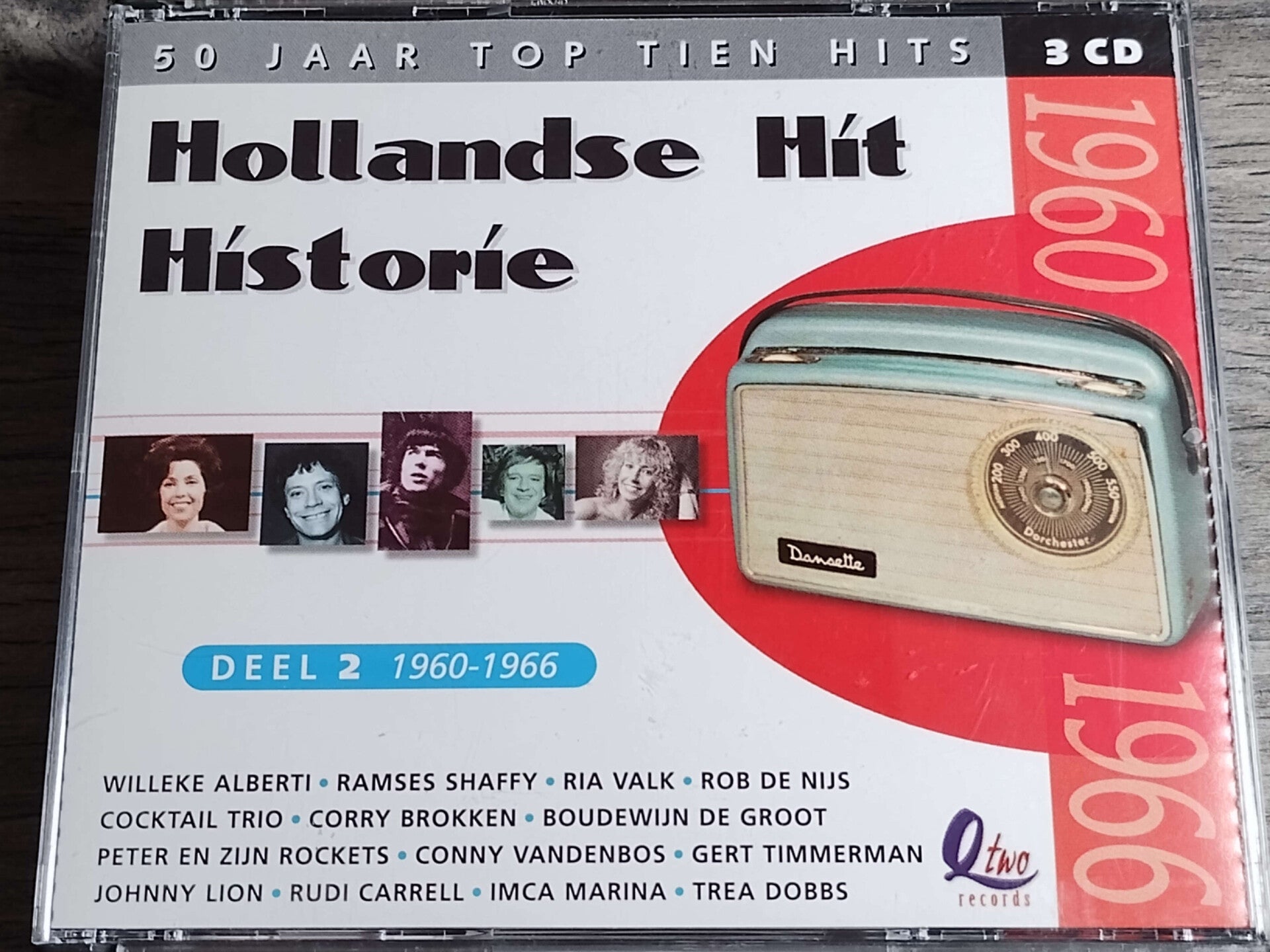 Hollandse Hit Historie Deel 2 - 50 Jaar Top Tien Hits (3CD)