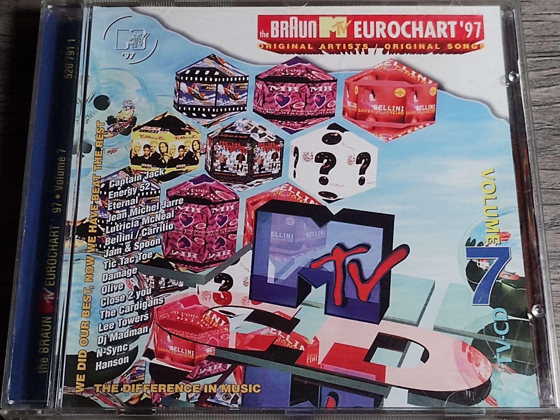 The Braun MTV Eurochart '97 Volume 7