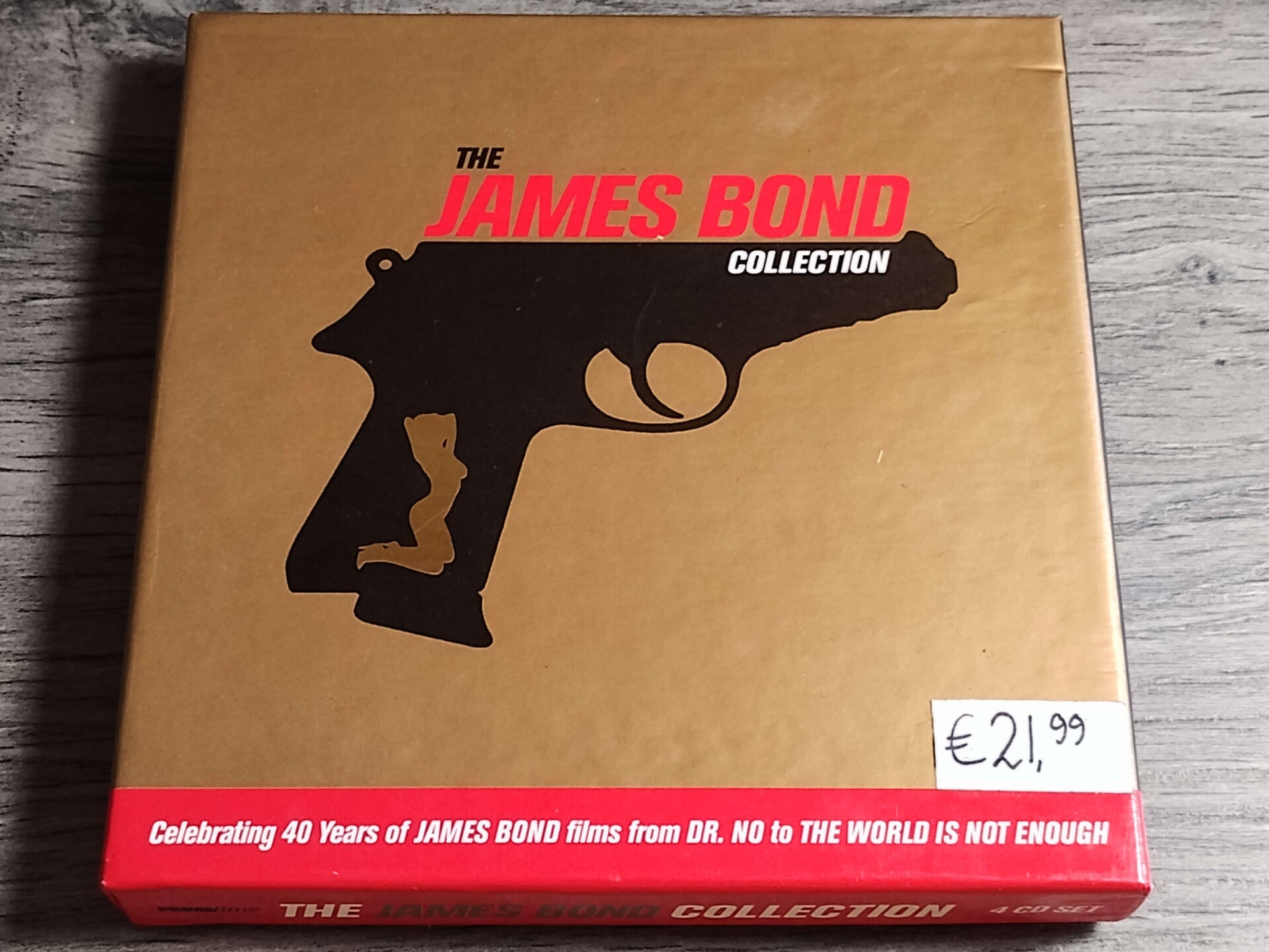 The City Of Prague Philharmonic Orchestra - The James Bond Collection (4CD)