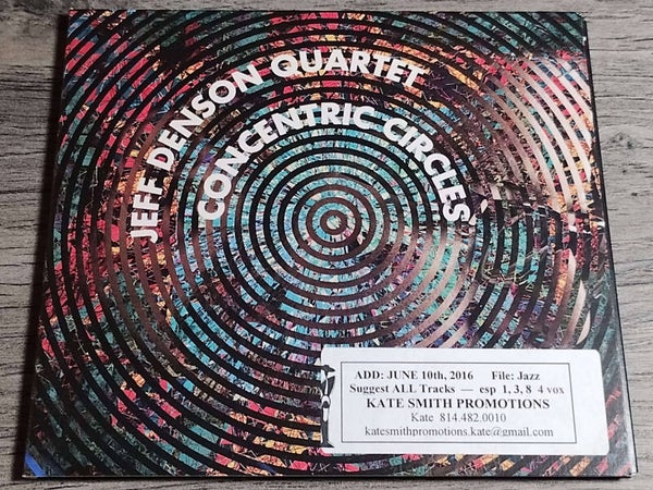 Jeff Denson Quartet - Concentric Circles (Digipack)