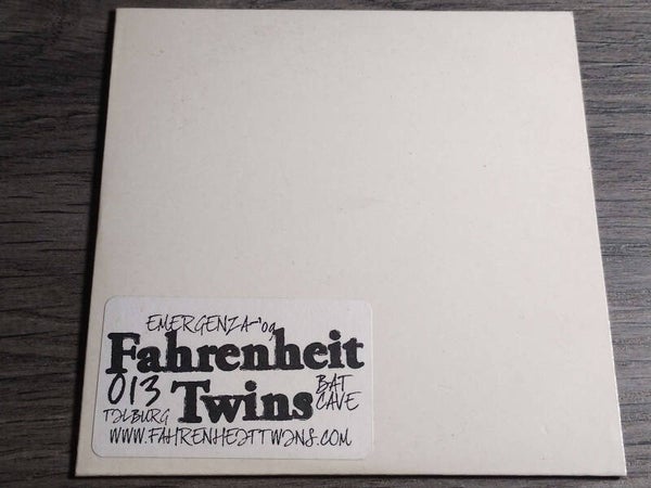 Fahrenheit Twins - Bat Cave (CD Single) CdR