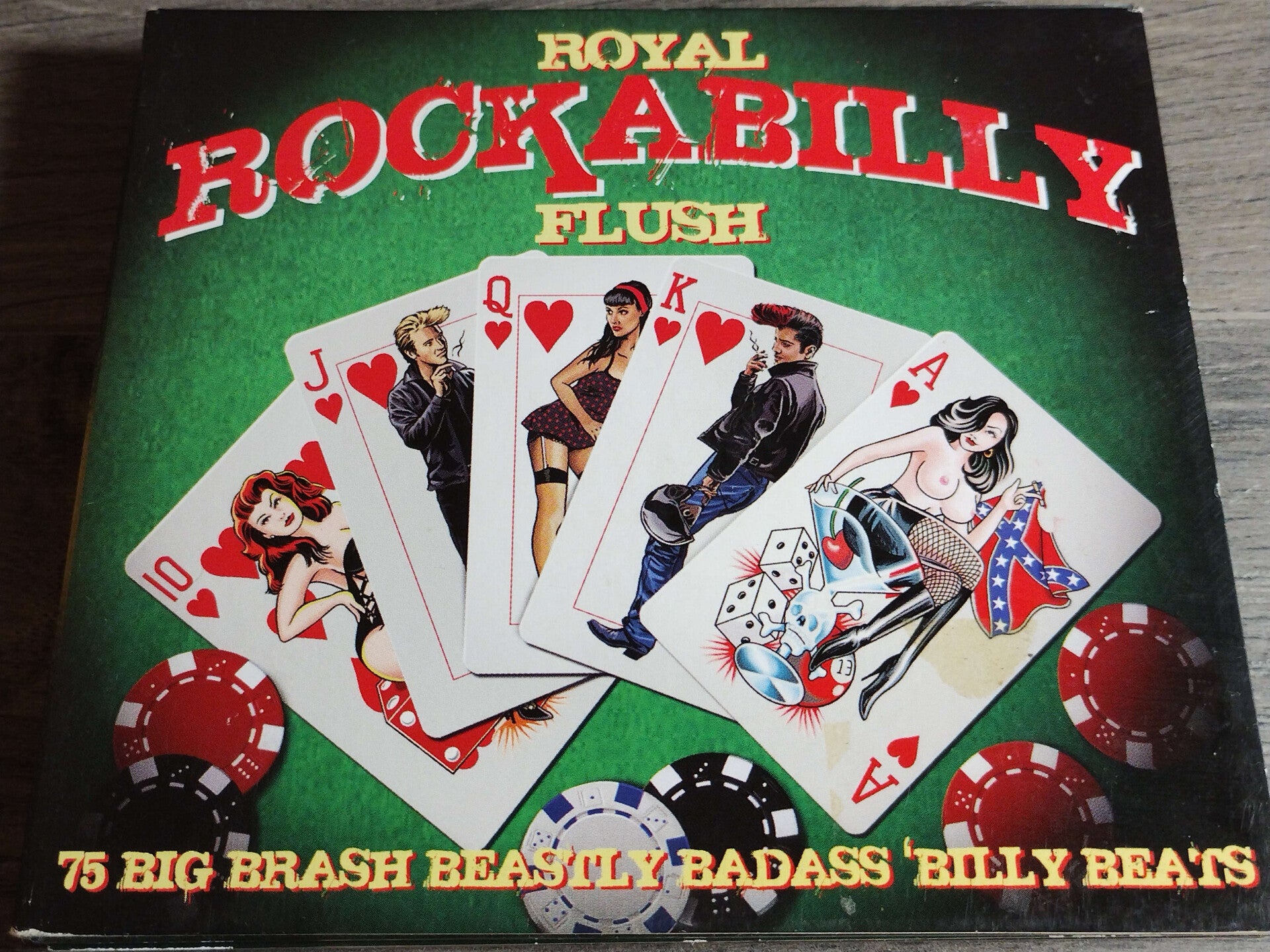 Royal Rockabilly Flush - 75 Big Brash Beastly Badass Billy Beats (3 CD Digipack)