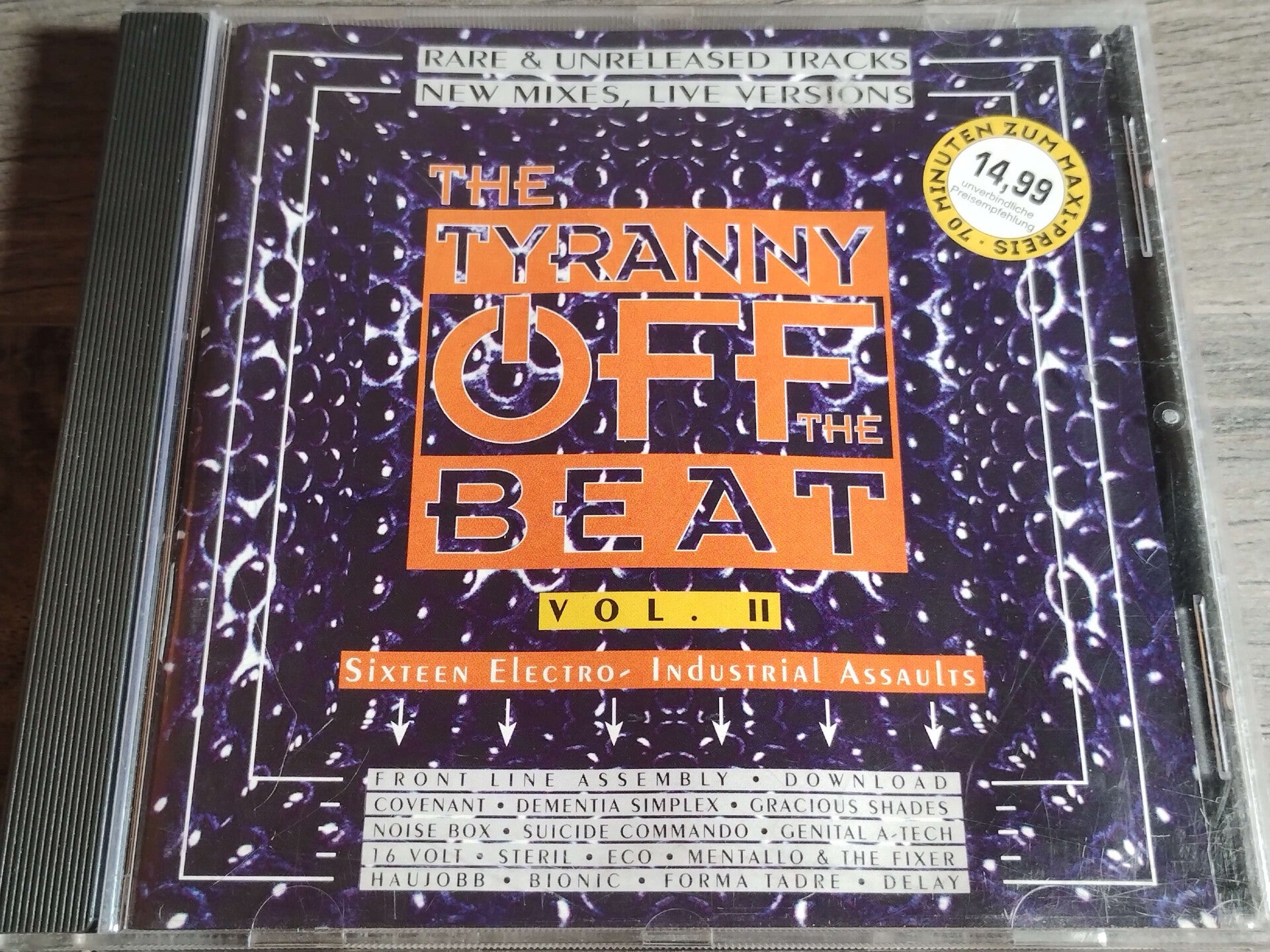 The Tyranny Off The Beat Vol II - 16 Electro Industrial Assaults