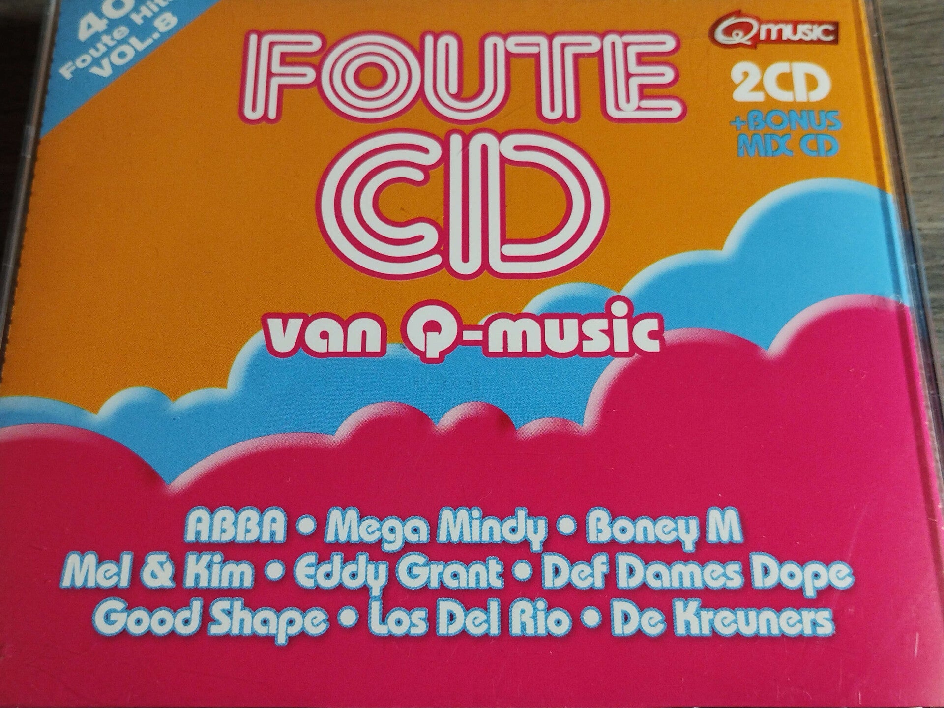 Foute CD Van Q-Music - 40 Foute Hits Volume 8 (3 CD)