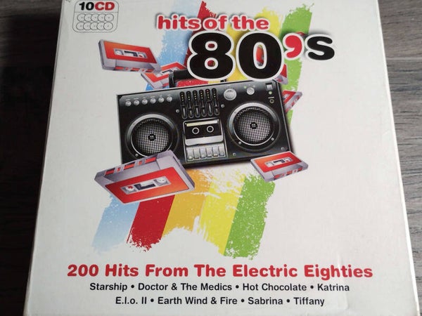 Hits of The 80's - 200 Hits From The Electric Eighties (10 CD)