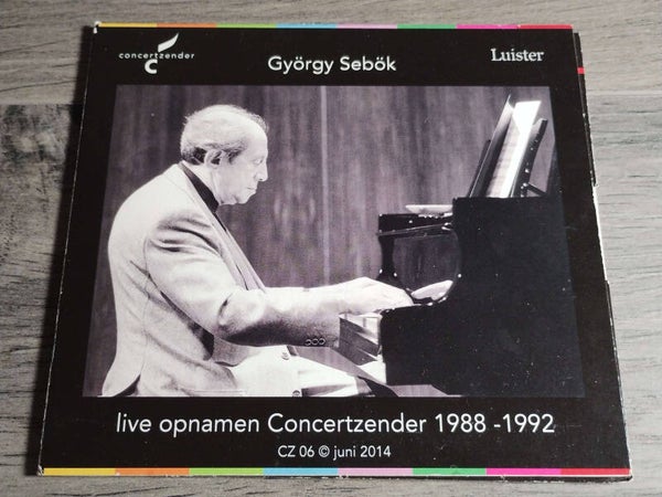 Gyorgy Sebok - Live Opnamen Concertzender 1988-1992 (Digisleeve)