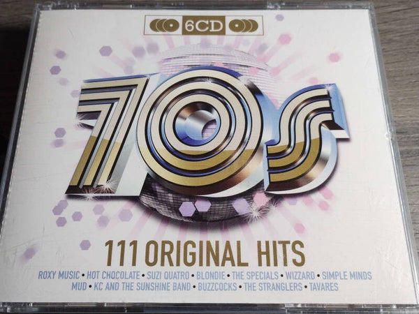 70's - 111 Original Hits (6CD)
