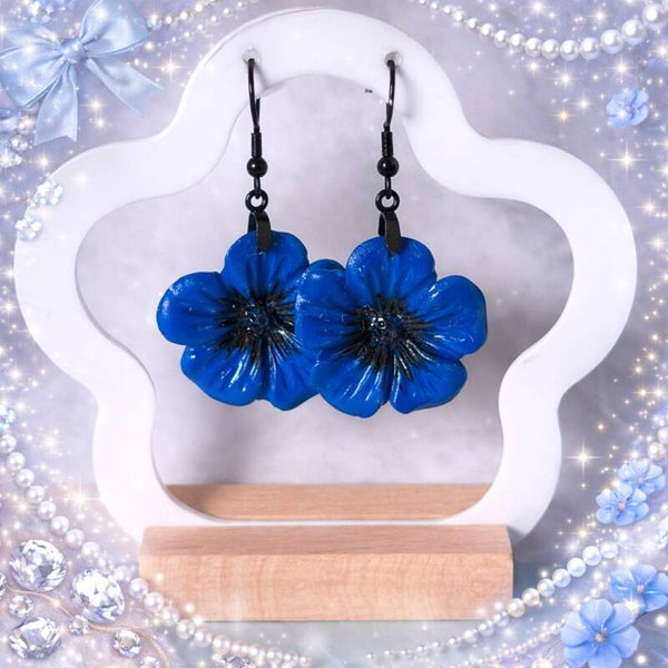 Boucles d'oreilles fleurs