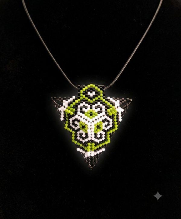 Collier ras du cou perles miyuki