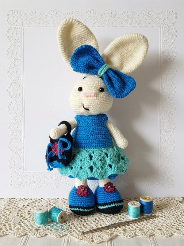 Peluche, doudou lapin