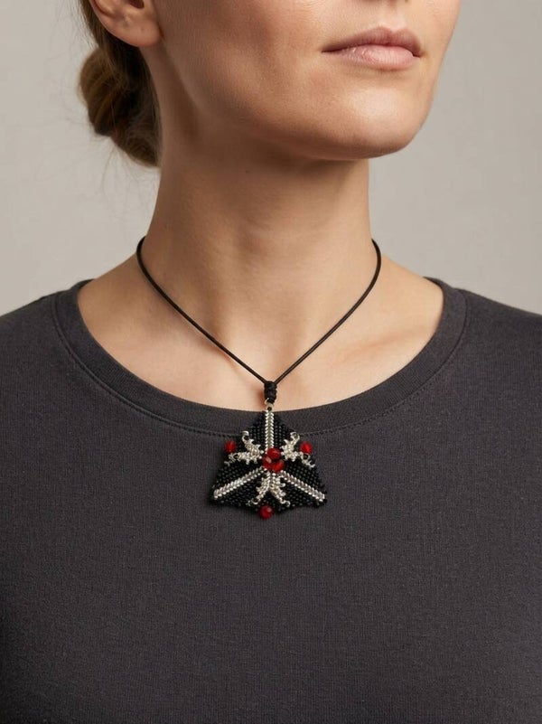 Collier ras du cou perles miyuki