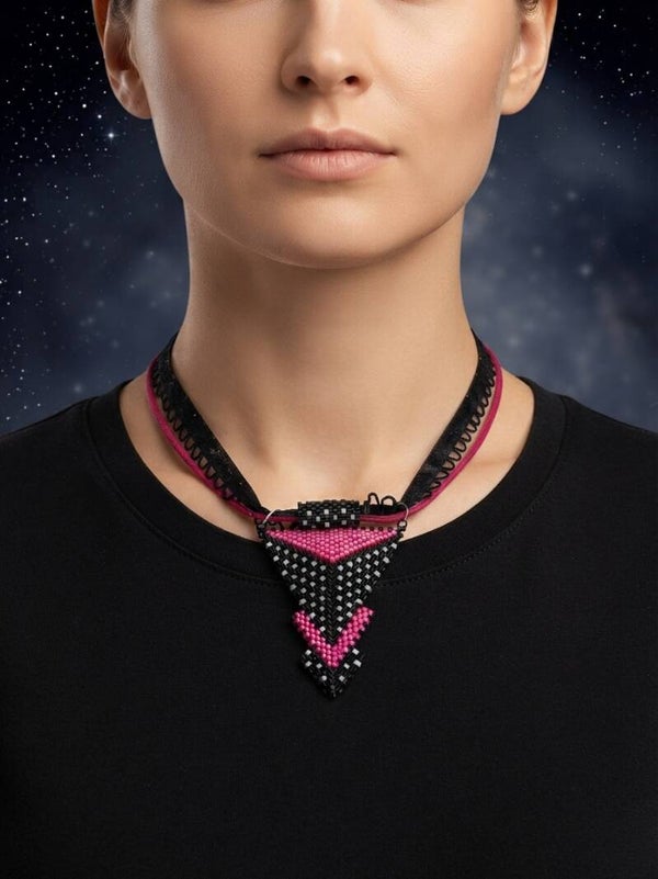 Collier ras du cou perles miyuki