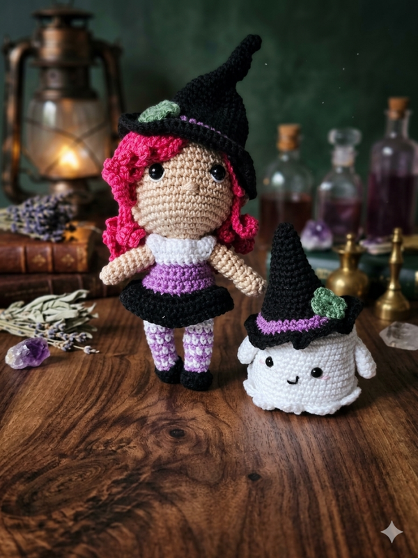 Poupée et son ami fantôme