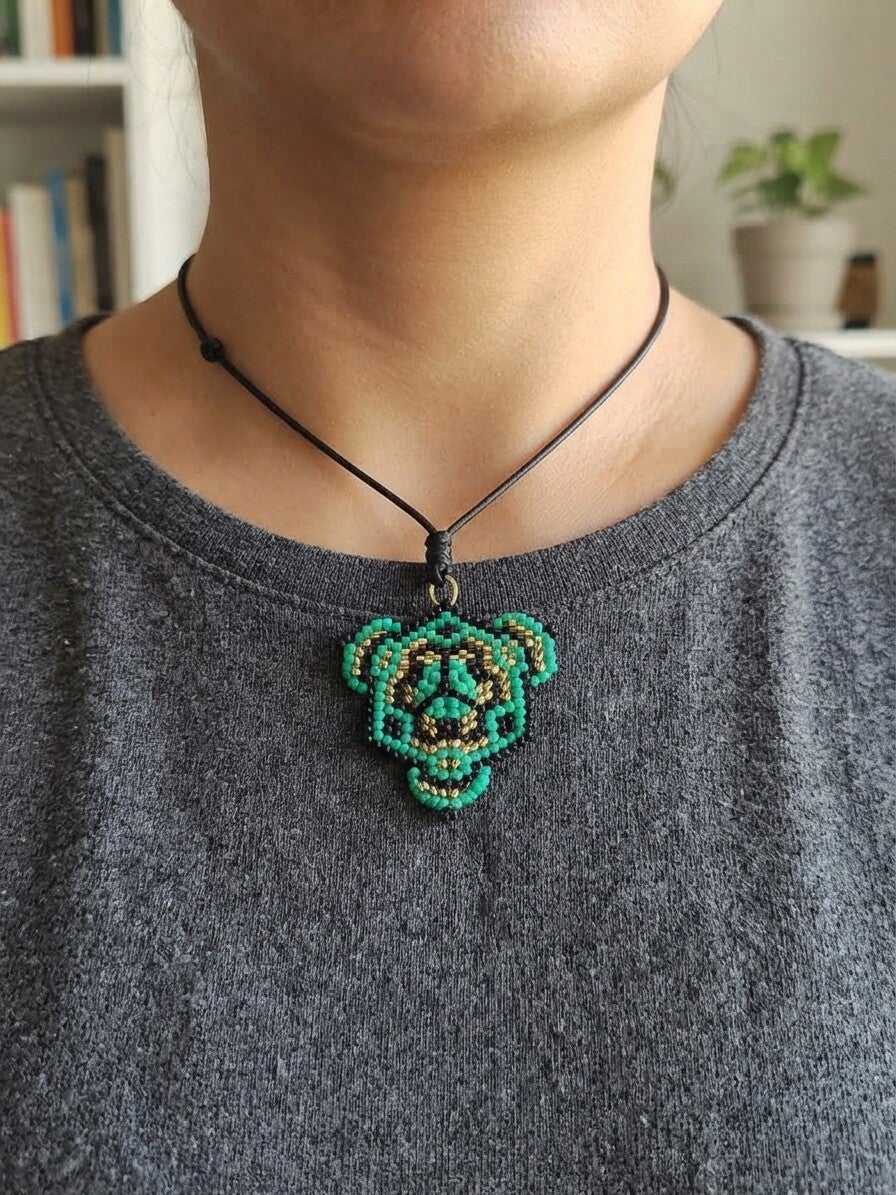 Collier ras du cou perles miyuki
