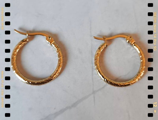 Boucles d'oreilles créoles