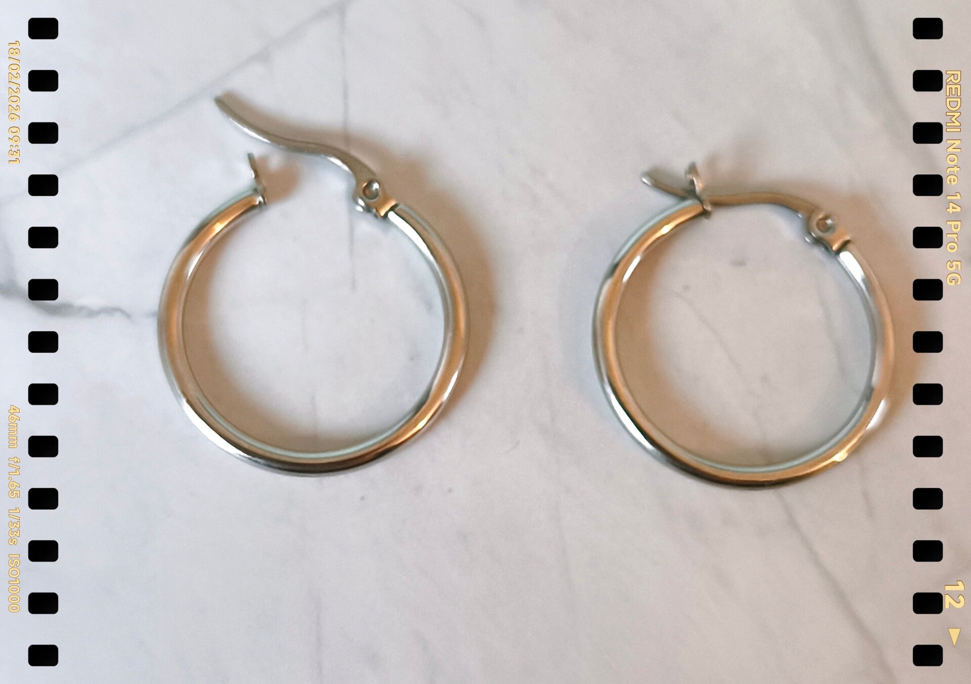 Boucles d'oreilles créoles