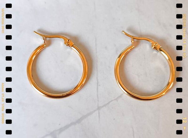 Boucles d'oreilles créoles