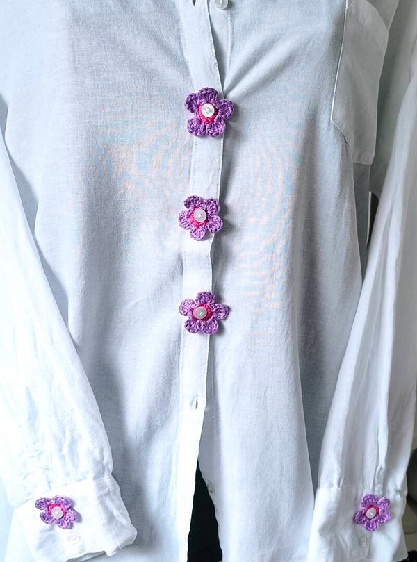Bouton Boutonnières fleurs d'ornements
