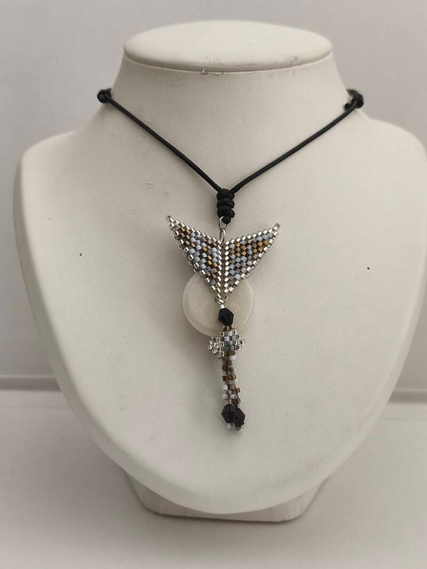 Collier ras du cou perles miyuki