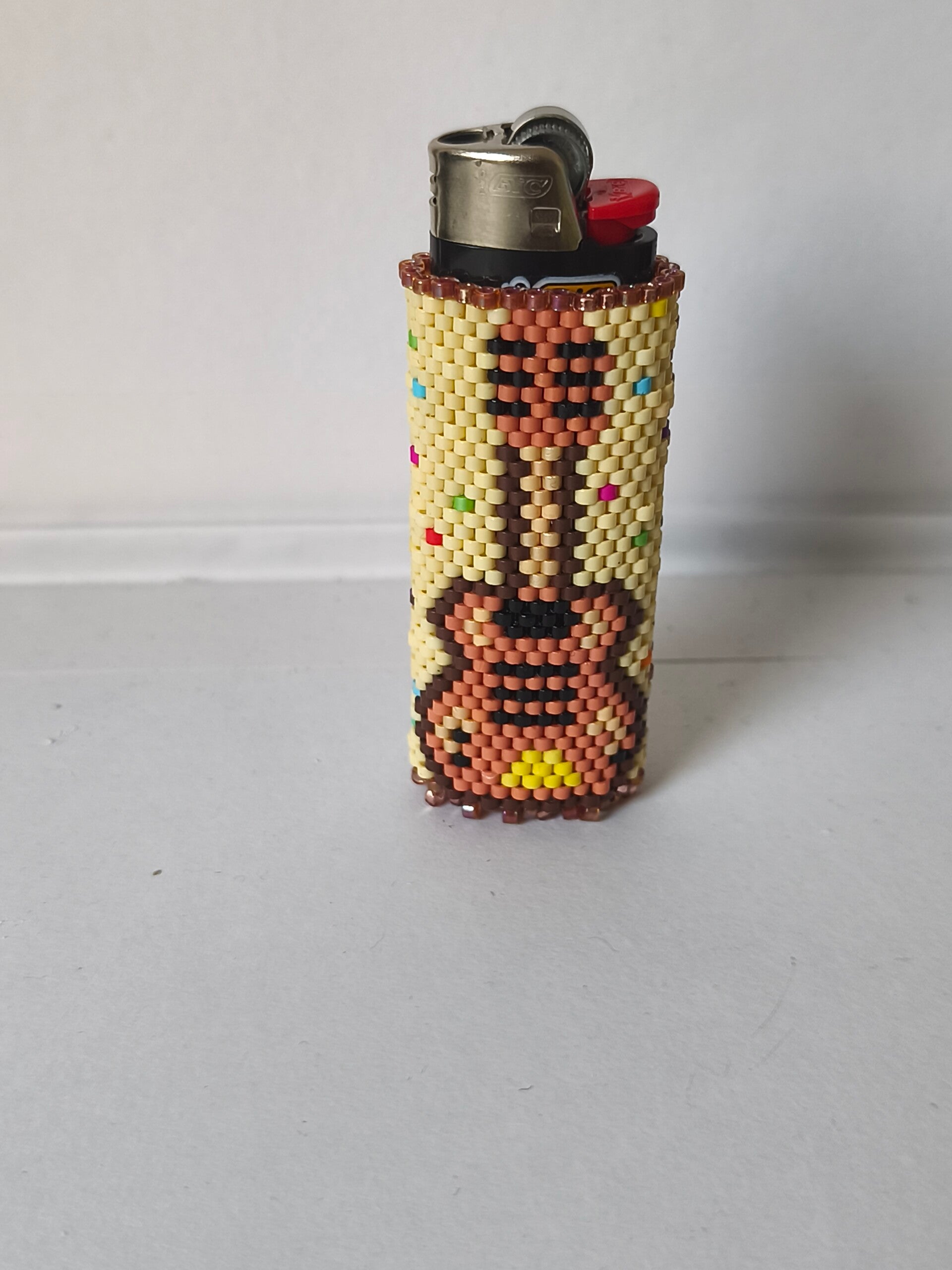 Étui pour briquet perles