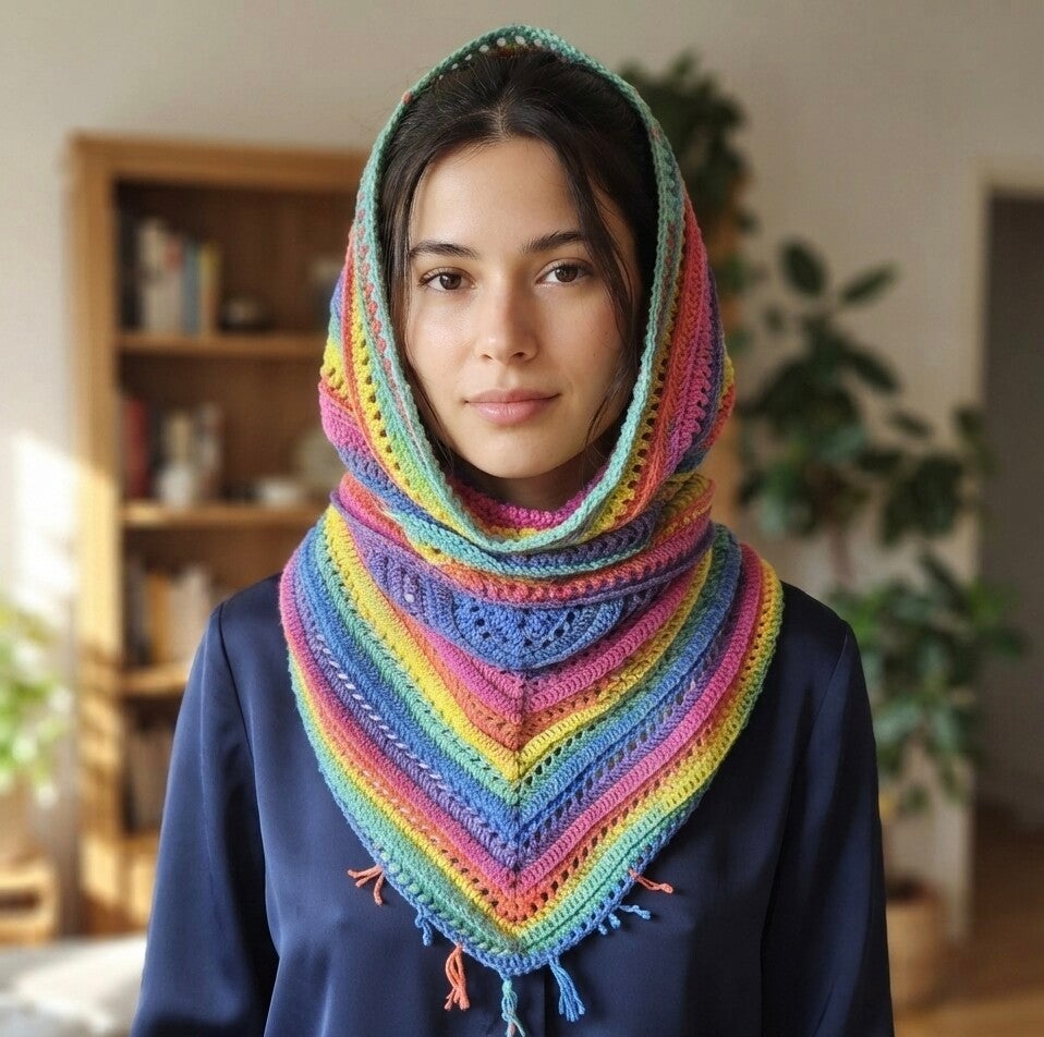 Cagoule au crochet