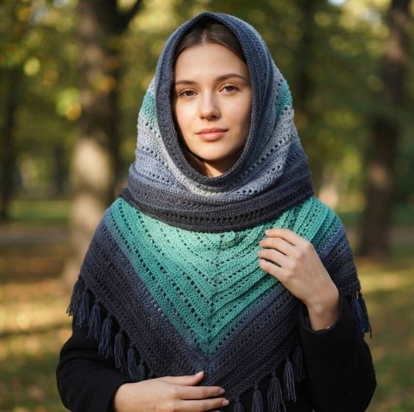 Cagoule au crochet