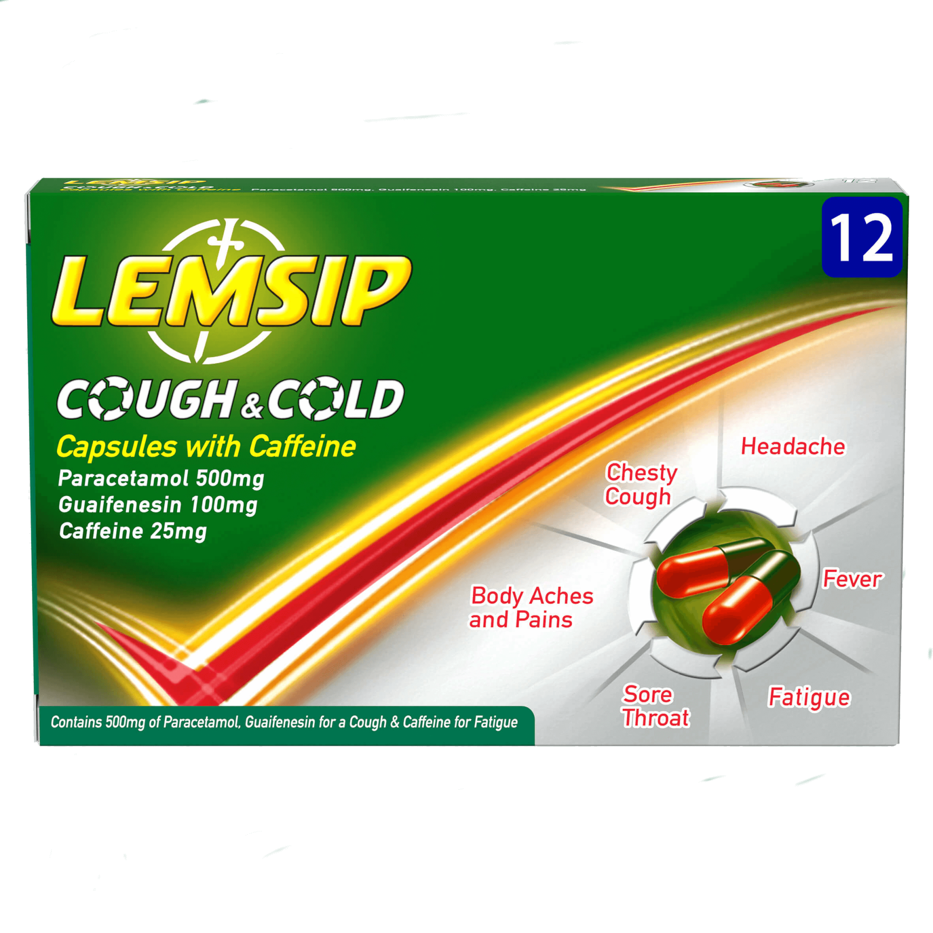 Lemsip cough and cold capsules