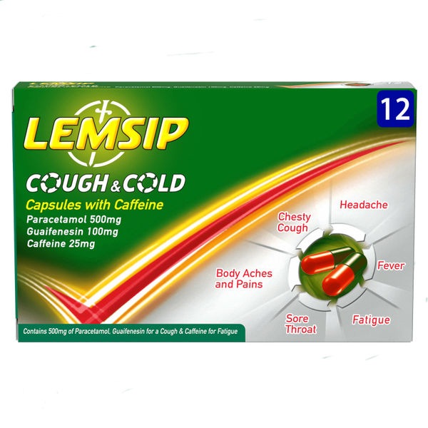 Lemsip cough and cold capsules