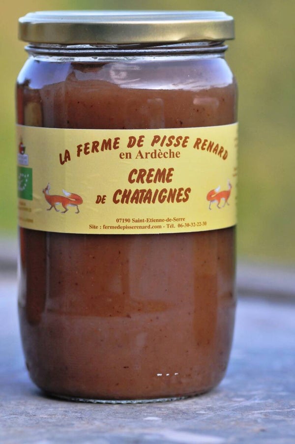 Crème de châtaignes format familial 800g