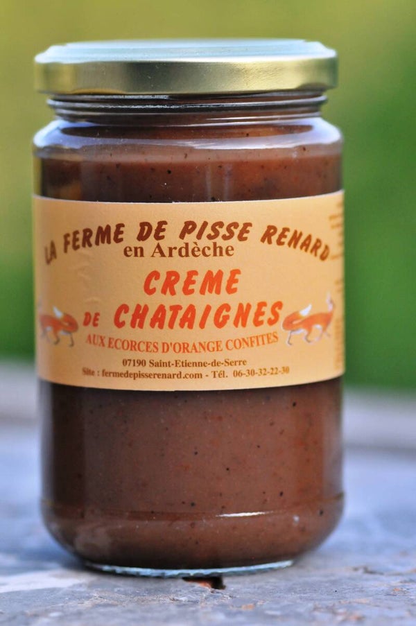 Crème de châtaignes aux écorces d'orange 360g