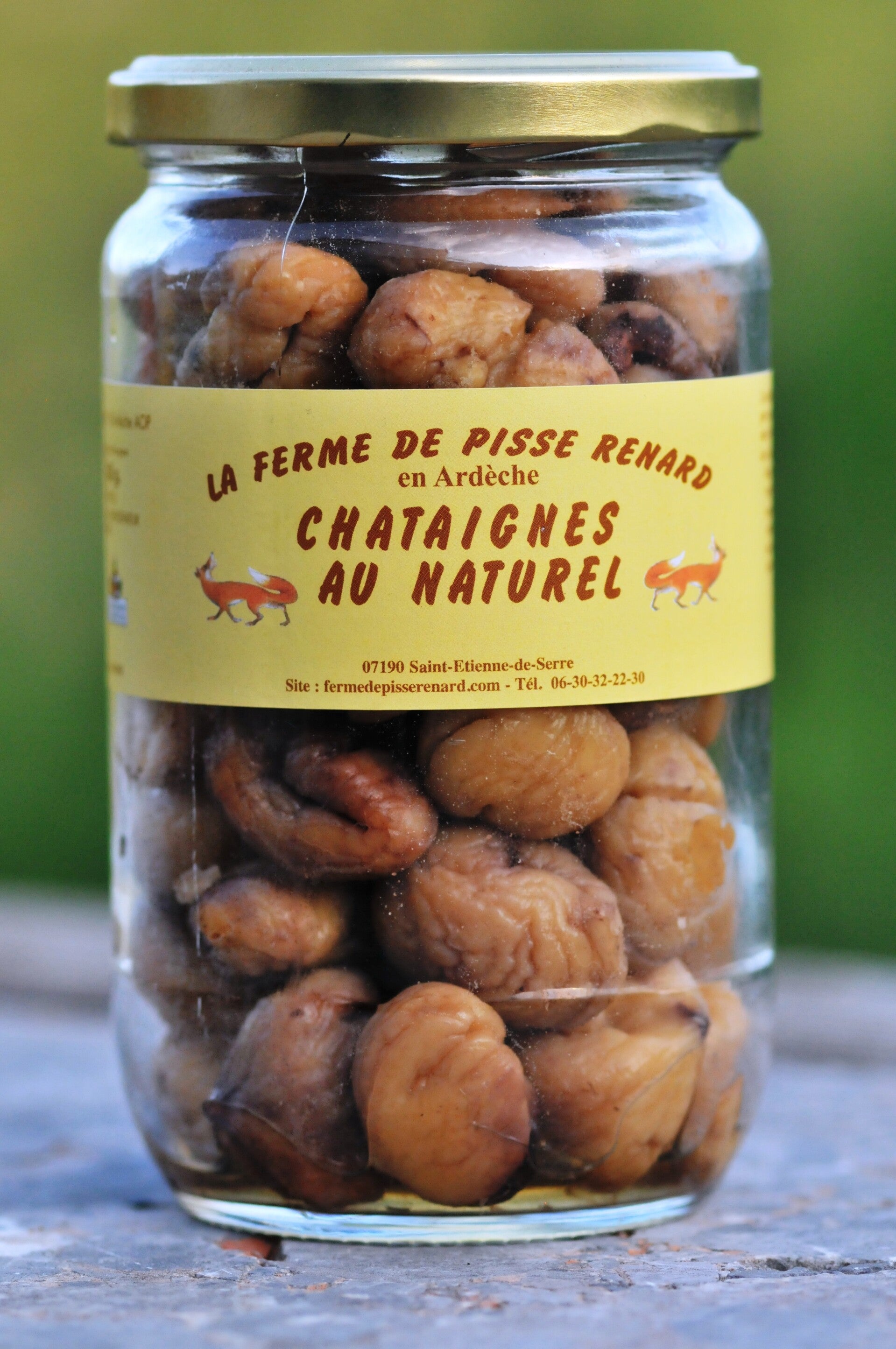 Châtaignes au naturel 430g