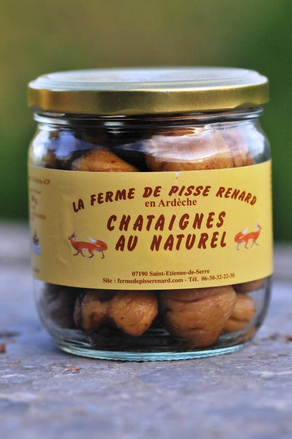 Châtaignes au naturel 240g