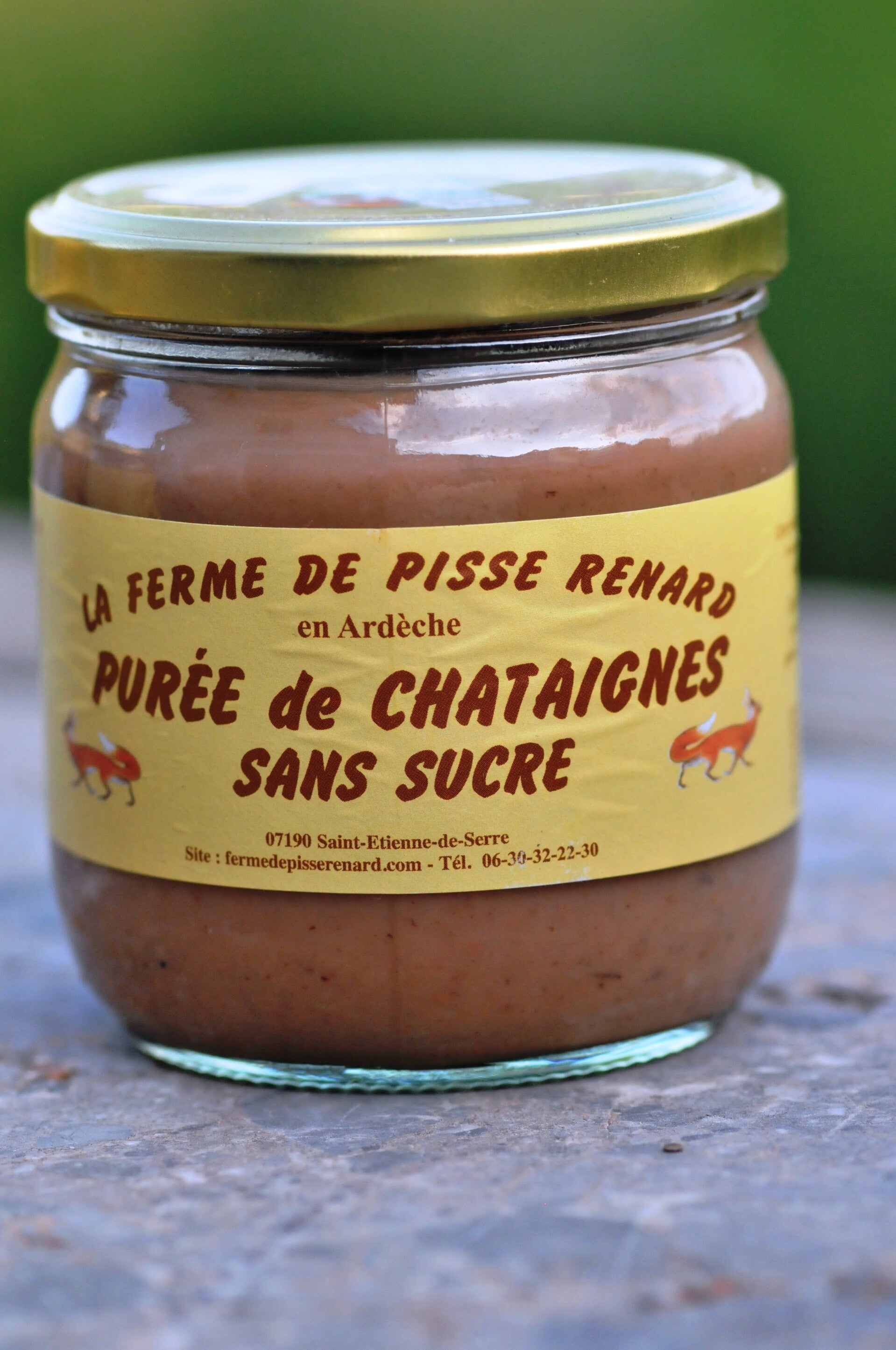 Purée de châtaignes sans sucre 400g