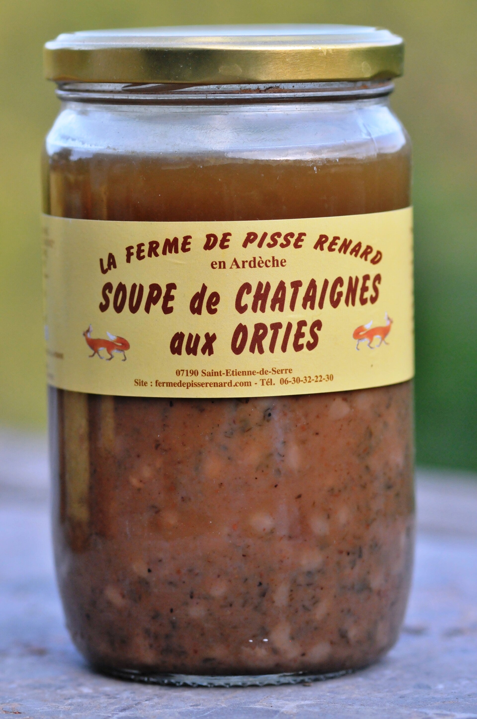 Soupe de châtaignes aux orties 660g