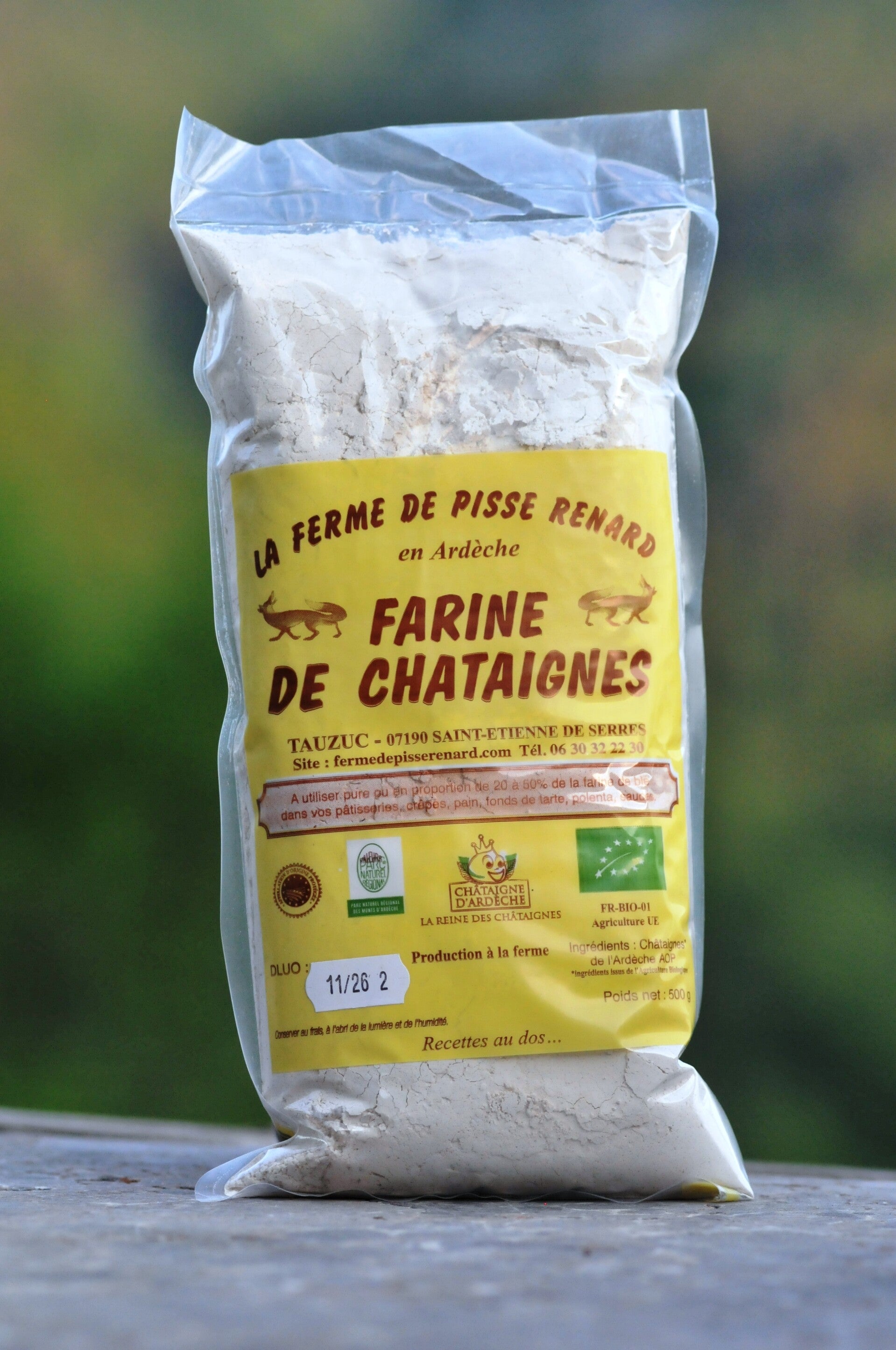 Farine de Châtaignes 500g