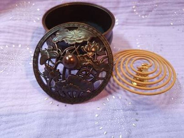 Räucherdose für Spirale