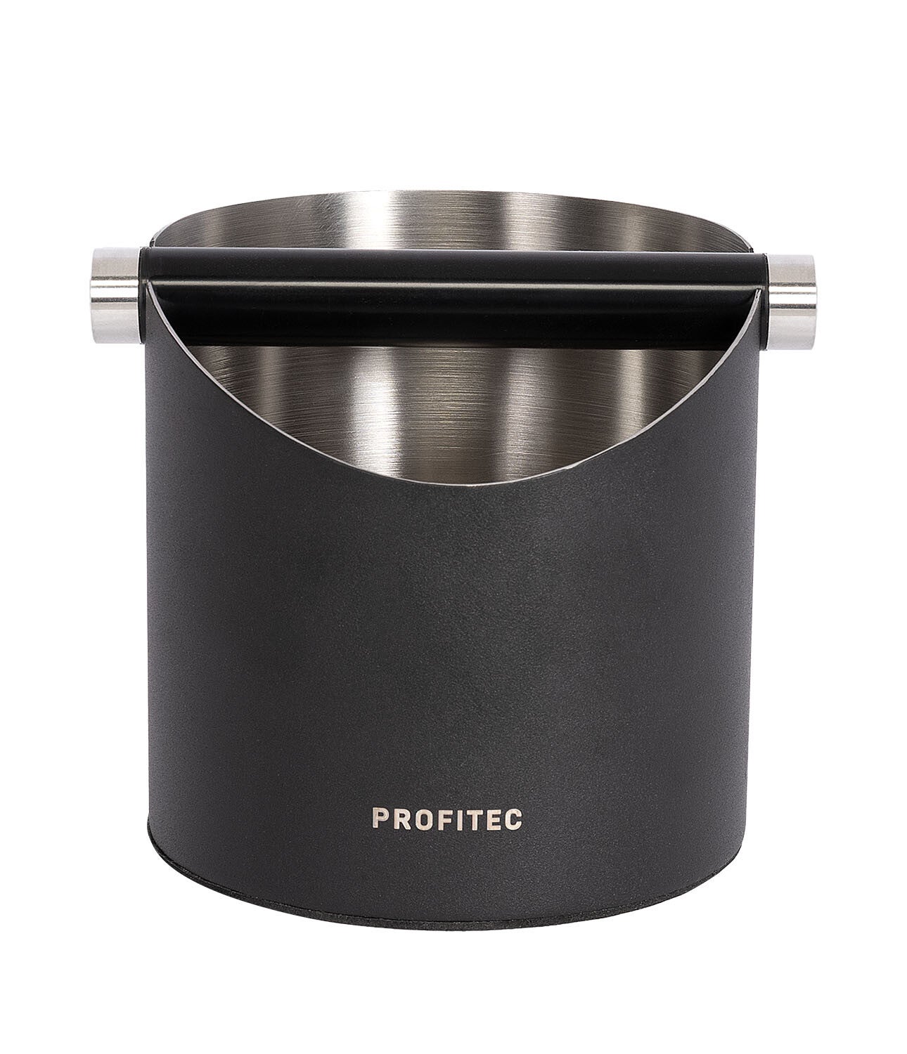 Profitec Uitklopbak - Zwart - RVS - Ø 125