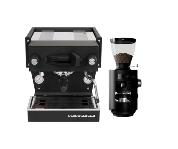 La Marzocco Linea Mini R Black + Mahlkönig X54 Black