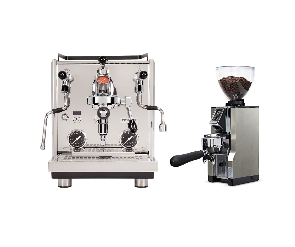 Profitec Drive + Eureka Mignon Libra 65 AP Chrome