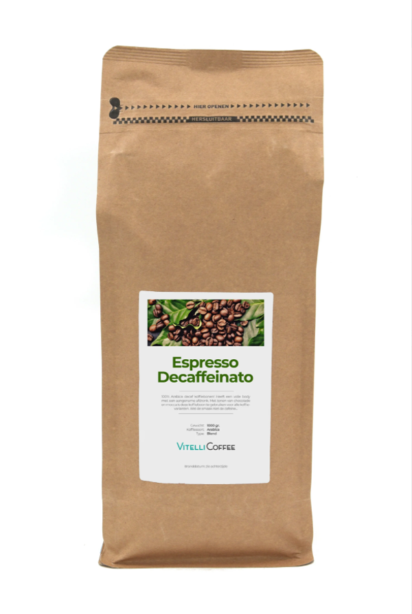 Espresso Decaffeinato koffiebonen