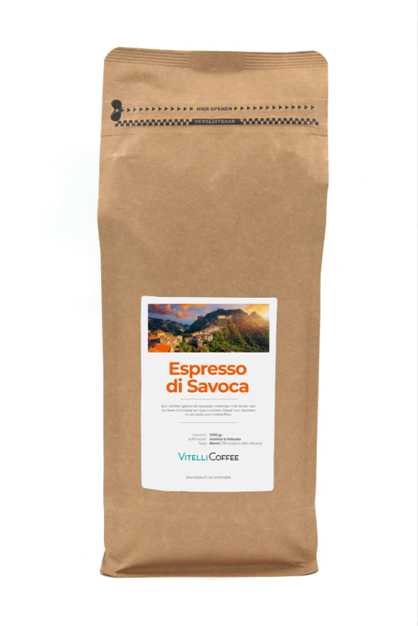 Espresso di Savoca koffiebonen 1 Kg