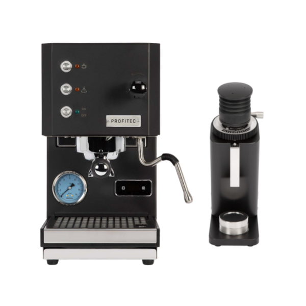 Profitec Go Black + Profitec Twist SD54 Black