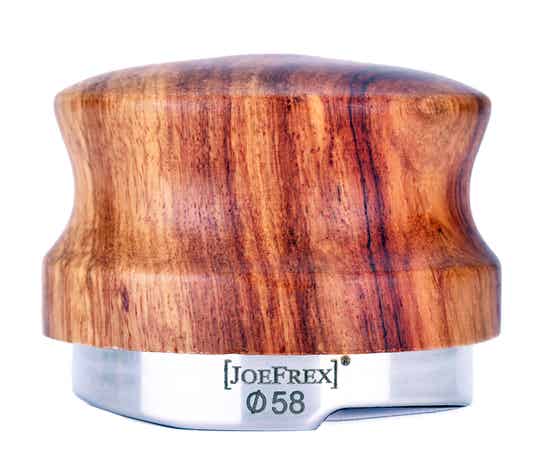 JoeFrex Koffieverdeler (Palm Leveler) - 58 mm - RVS / Hout