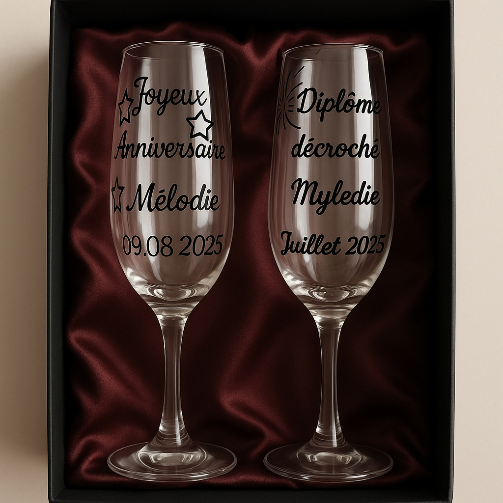 Verre personnalisé