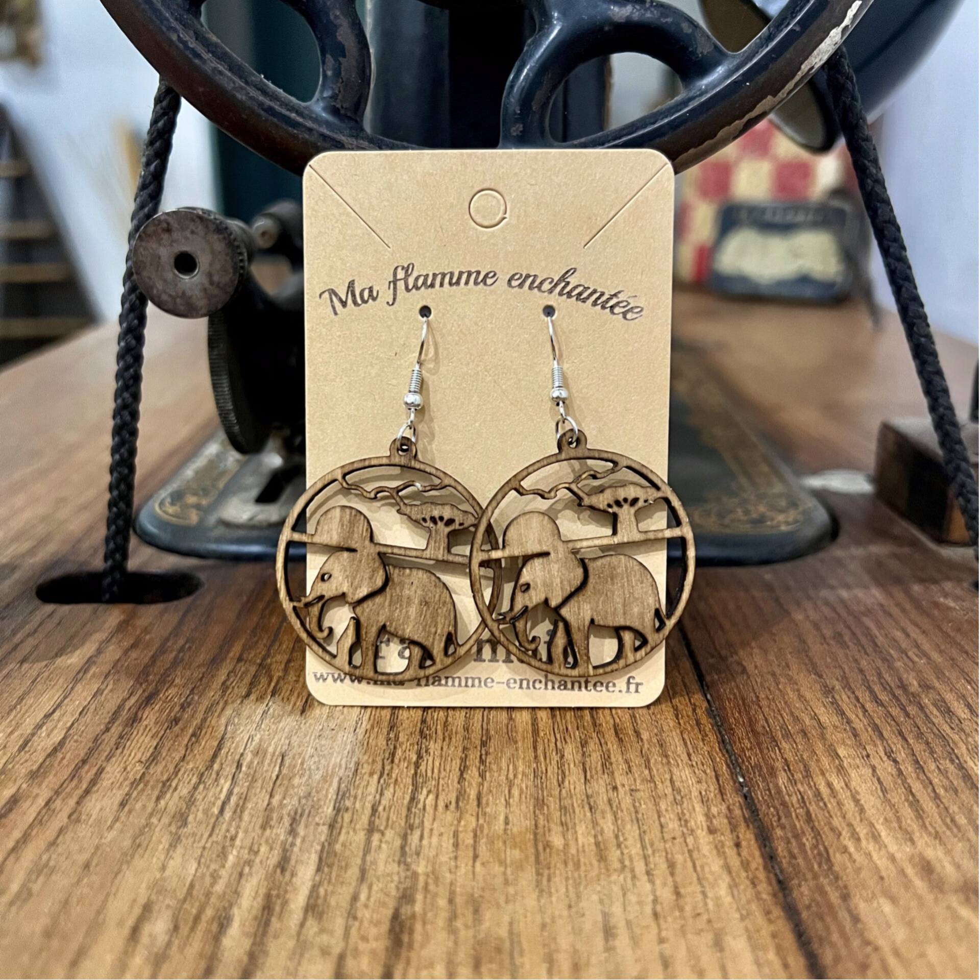 Boucles d'oreilles Echappée Sauvage