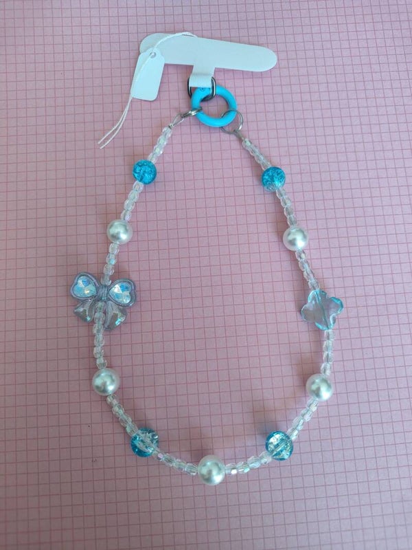 Blue bow
